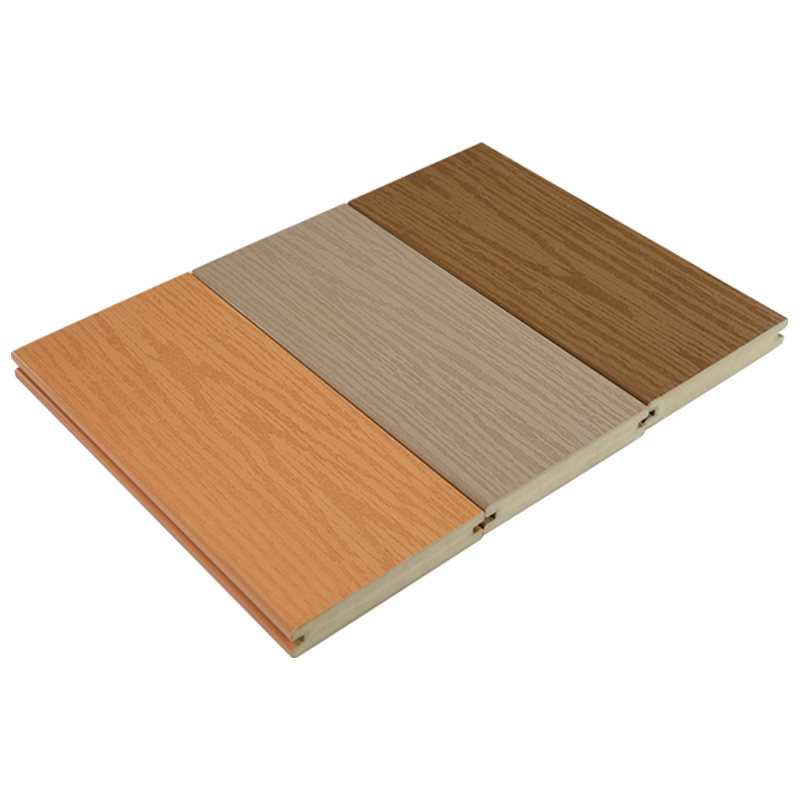 Chiều rộng 140mm, Độ dày 24mm Sàn nhựa PVC/ASA ép đùn ngoài trời thân thiện với môi trường, có thể tái chế, chống ăn mòn