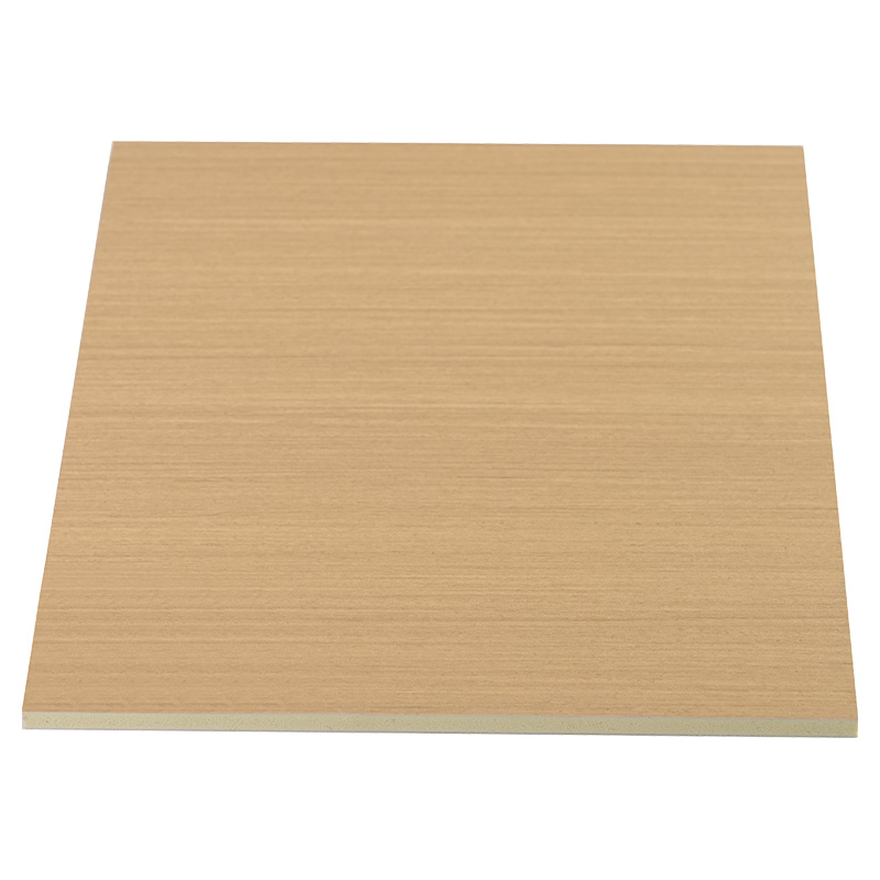 Màng Polyester bóng có kết cấu cao có chiều rộng 1220mm Than tre Veneer gỗ lõi vàng Tấm nhựa PVC ép đùn