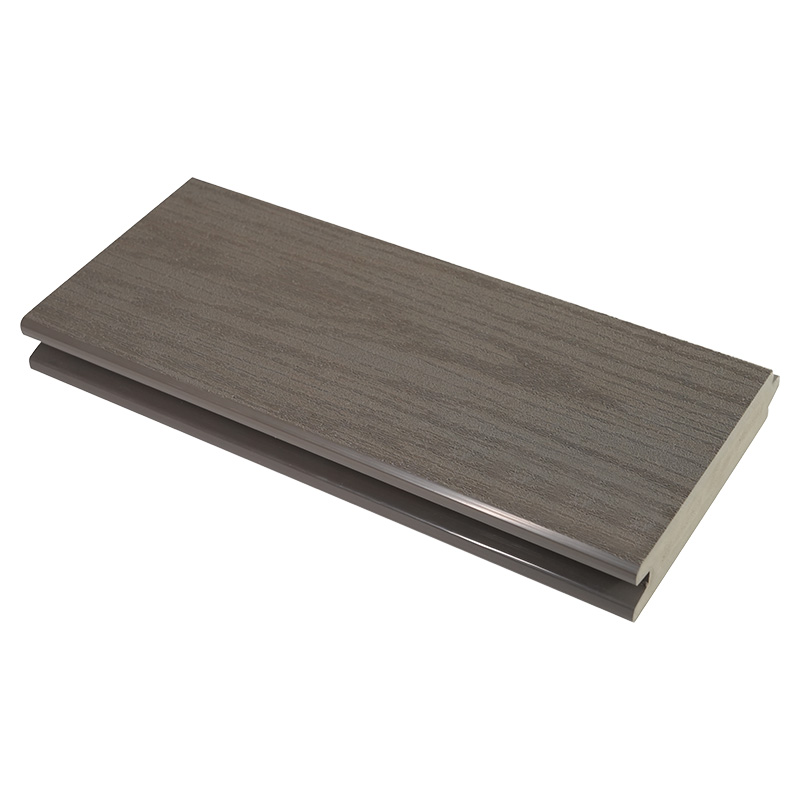 Chiều rộng 140mm, Độ dày 31,5mm Sàn gỗ sinh thái ngoài trời bằng nhựa tổng hợp PVC/ASA chống tia cực tím