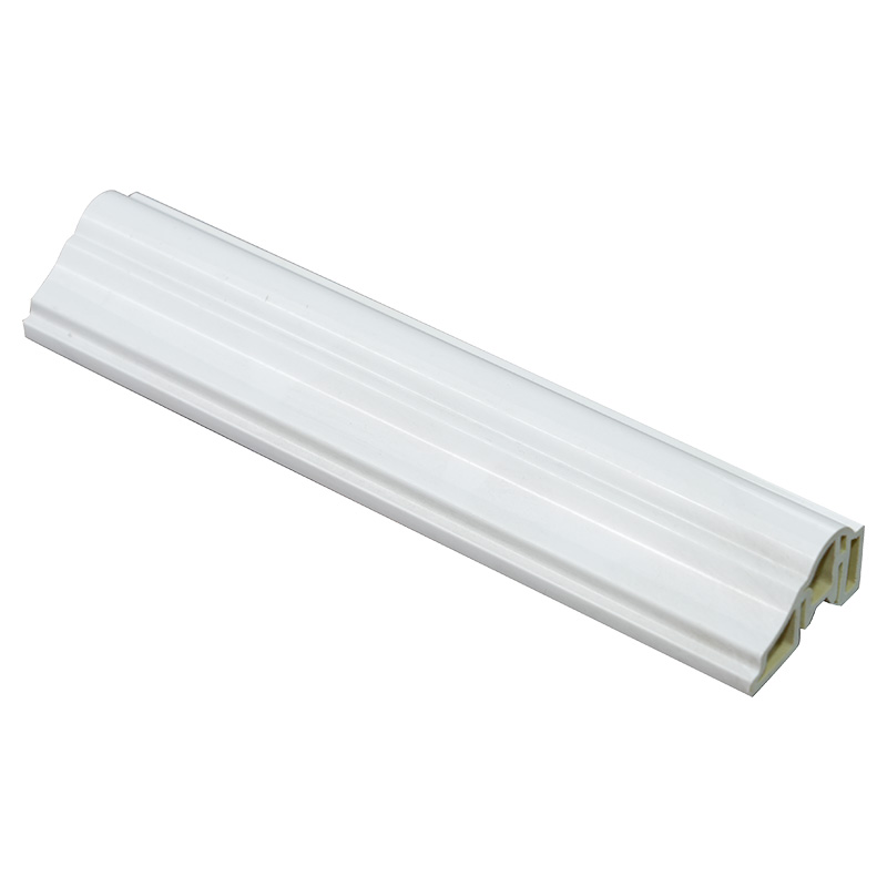 Ván chân tường WPC hạt gỗ 36mm với đế composite PVC