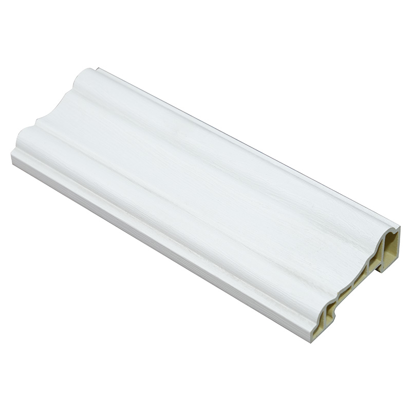 Viền trang trí 60mm với màng nhựa PVC vân gỗ